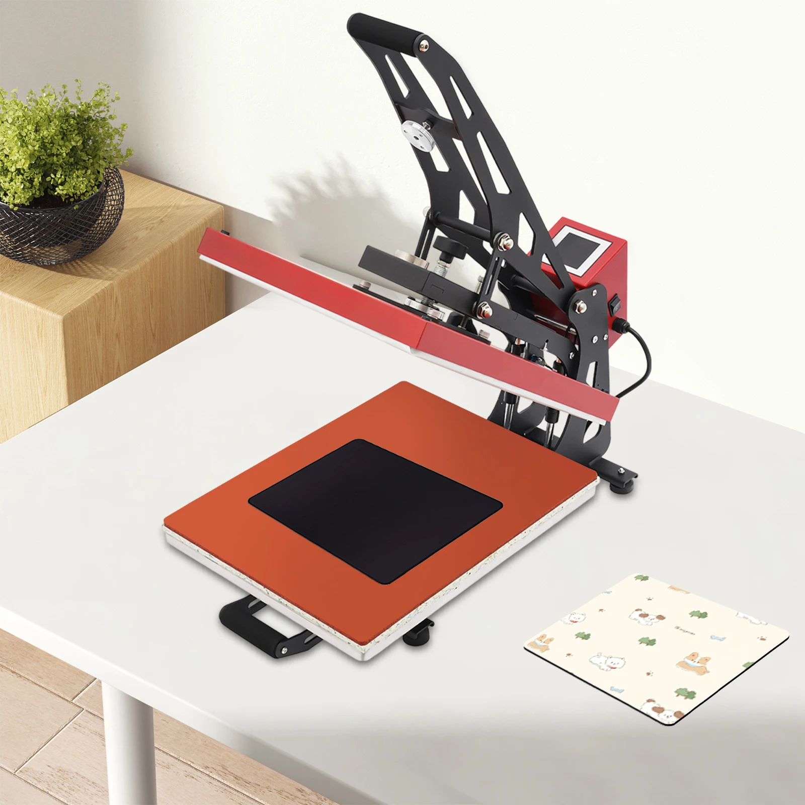 

40*50cm Heat Press Machine Pattern Printing Heat Transfer Machine Adjustable Pillow Shirt Press Machine Printer