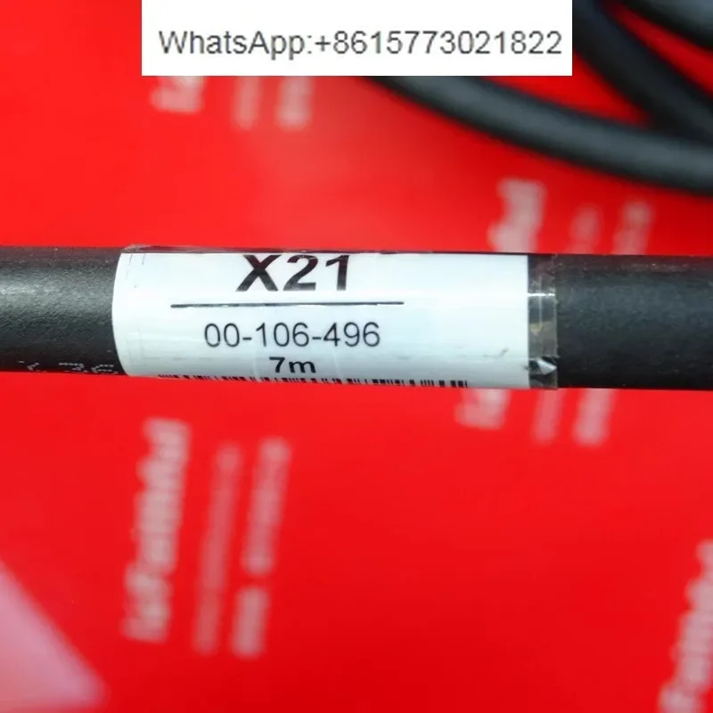 

KUKA 00-106-496 robot 7-meter data cable 00106496 X21