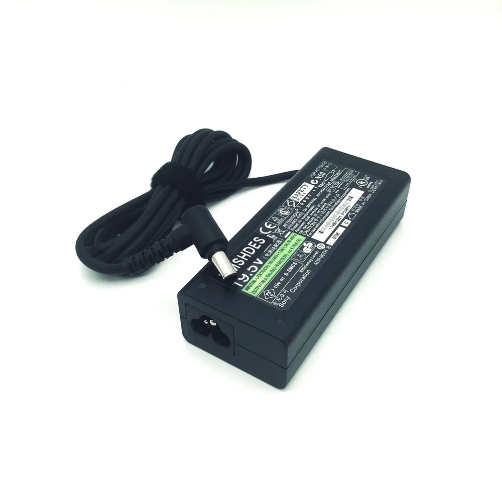 Cargador adaptador genuino de 19,5 V 4.7A para Sony VAIO VGP-AC19V37 PCG-4121Gl PCG-61A14L PCG-91311L VPCF236FM VGN-CR240E VGP-AC19V19