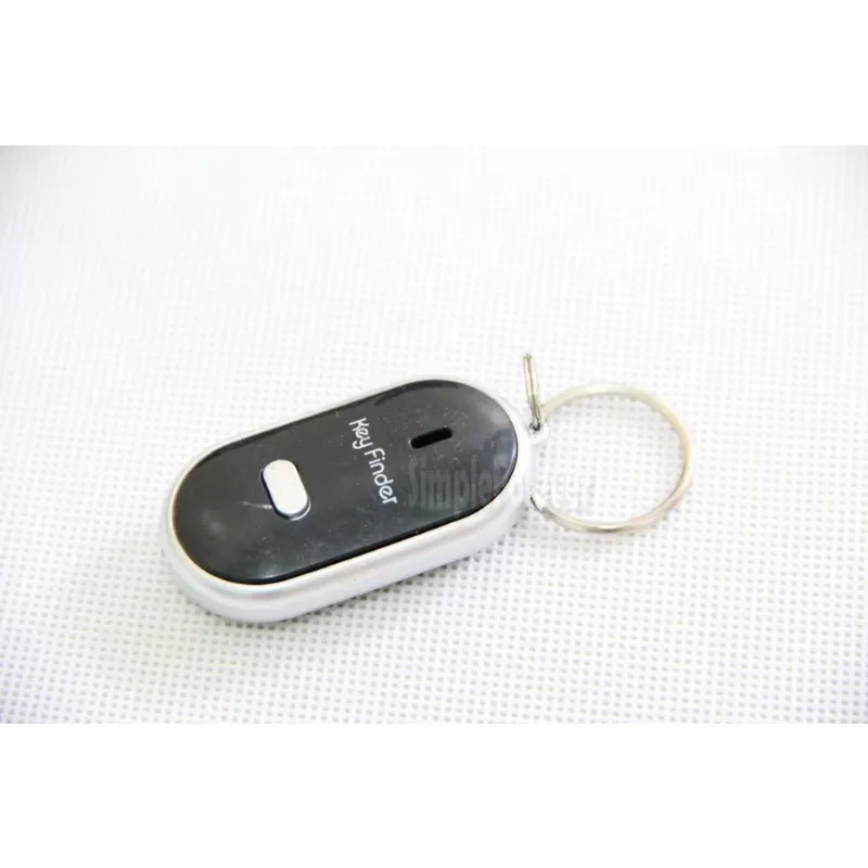 500pcs/lot Party Favor Whistle Sound Control LED Key Finder Locator Anti-Lost Key Chain Localizador De Chave Chaveiro