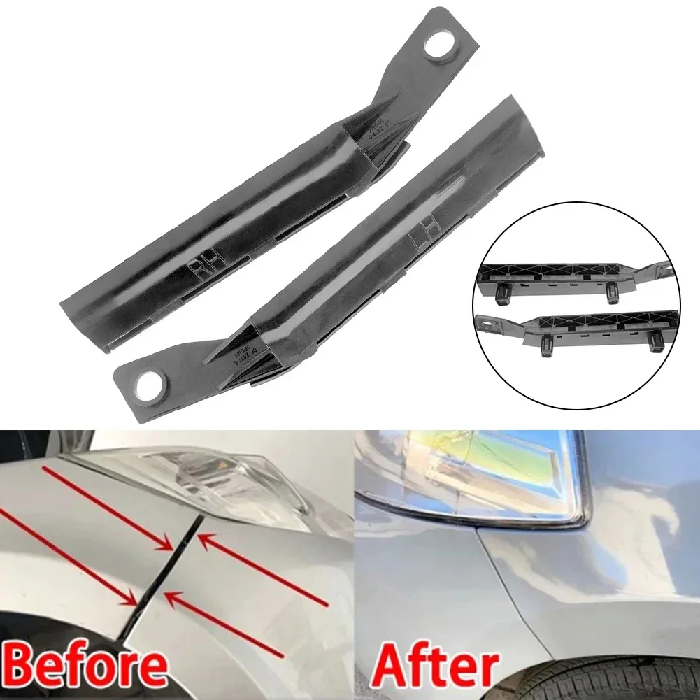 1 Pair Front Bumper Bracket Retainer Support Holder For Nissan For Tiida 2005-10 Front Bumper Bracket Retainer Support Holder
