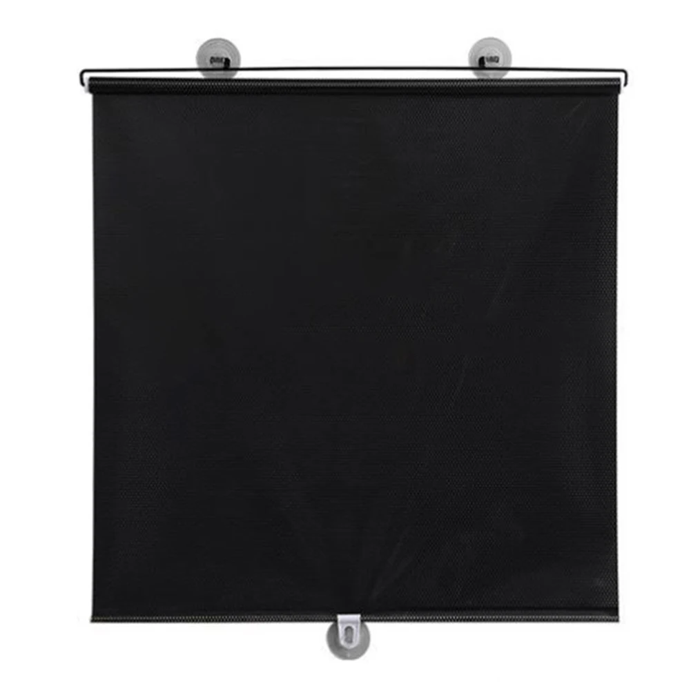 Office Environment Black Retractable Sunshade Easy To Install High Quality Materials Multiple Application Scenarios