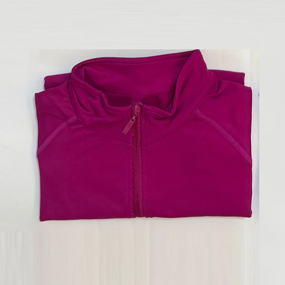 Impact Sports NIEUW Lange Mouw Yoga Top voor Dames Zippy Jacket Workout Elastische Gym Kleding Lange Sport Shirts met Contour
