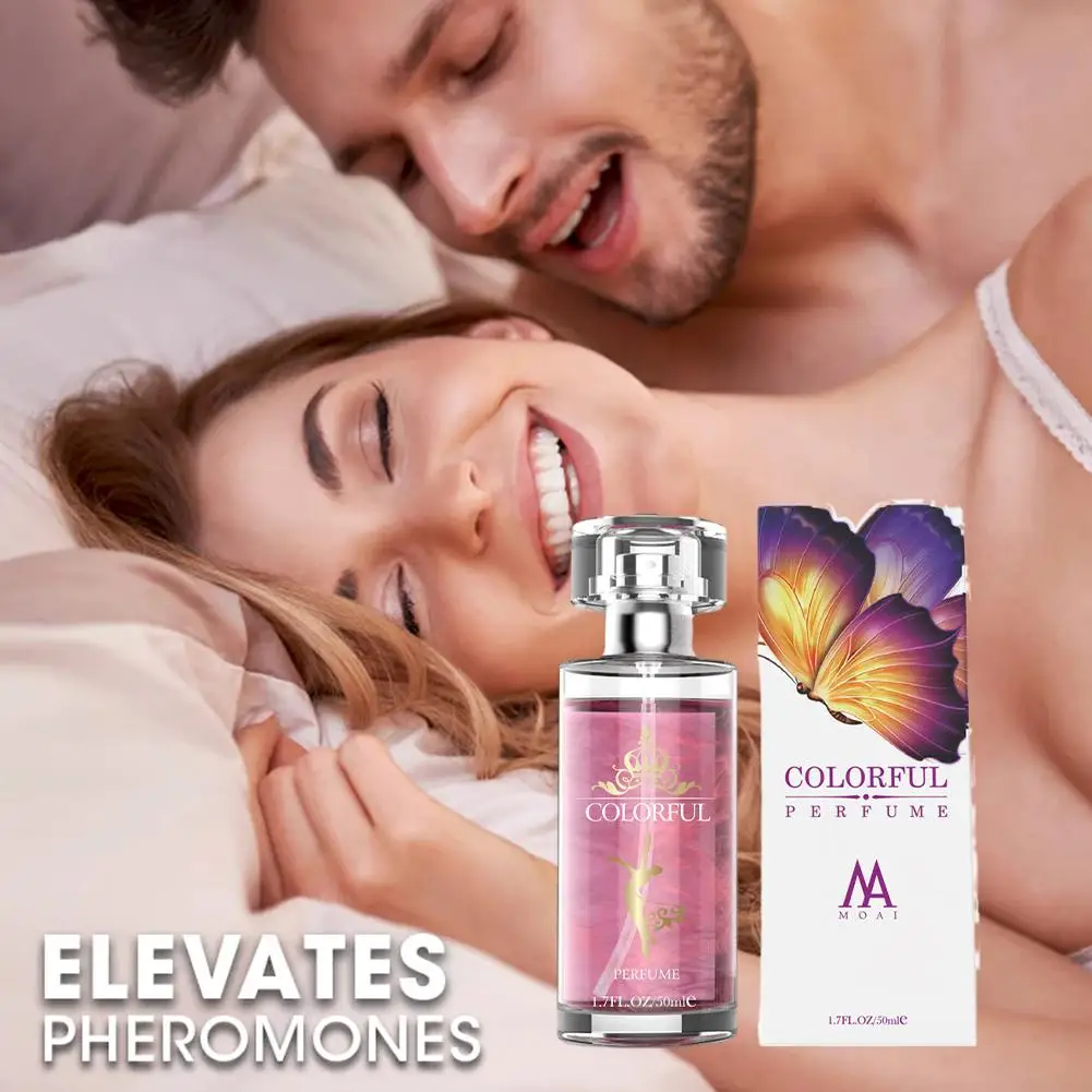 50 ml Pheromon-Parfüm, sehr attraktives Pheromon-Köln für Männer und Frauen, elegantes ätherisches Pheromonöl, Unisex-Attraktion