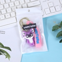 KPOP Miniteen Cartoon Character Silicone Keychain Keyring JEONGHAN JOSHUA JUN THE8 SEUNGKWAN WONWOO Bag Accessories Gift