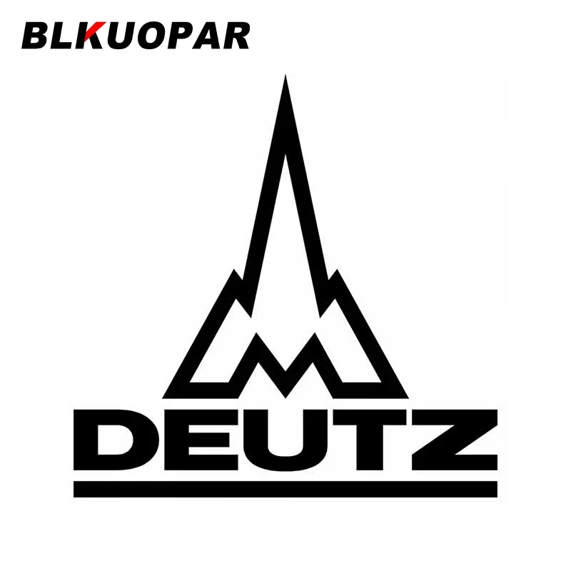 BLKUOPAR for DEUTZ Car Stickers Creative Scratch Proof Sunscreen Decals Personality Vinyl Air Conditioner Car Door Protector