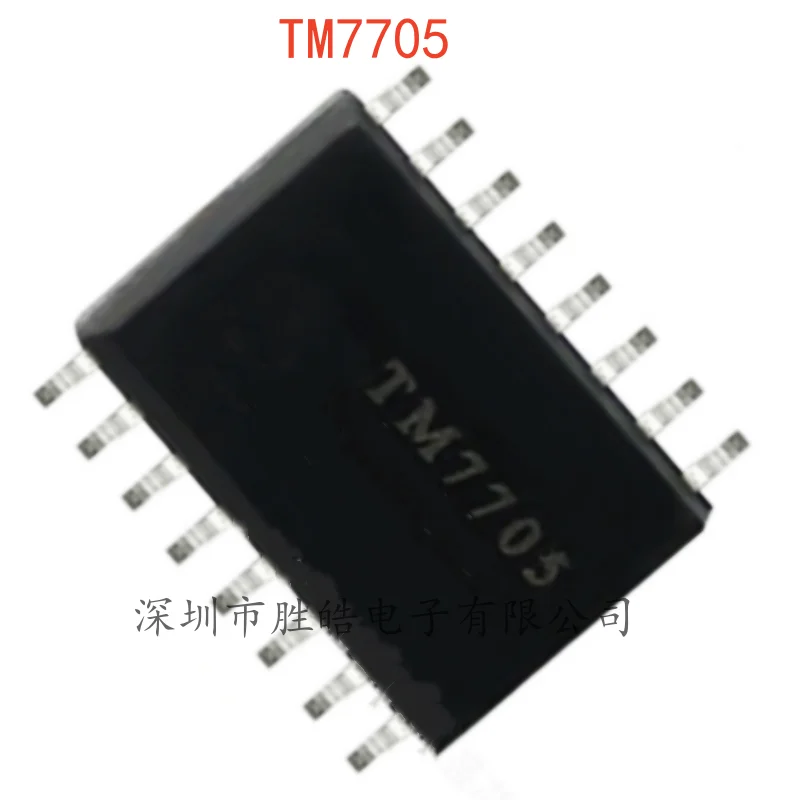 (10PCS)  NEW  TM7705  Special Control Circuit for A-D Conversion   TSSOP-16   Super Thin Feet  TM7705  Integrated Circuit