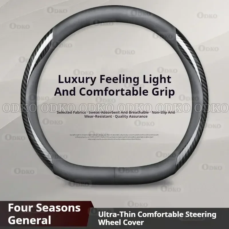 

Car Steering Wheel Cover For Tesla Model 3 Y S X Pu Leather Steering Protector Anti Scratch Non-slip Interior Accessories