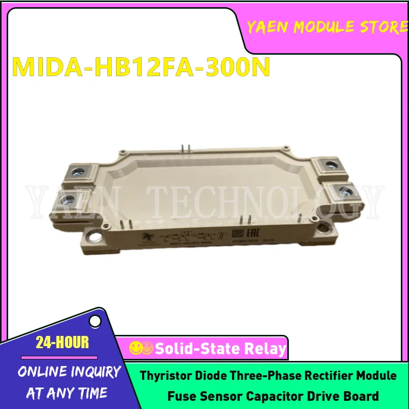 

MIDA-HB12FA-600N MIDA-HB12FA-450N MIDA-HB12FA-300N Новый модуль IGBT В наличии