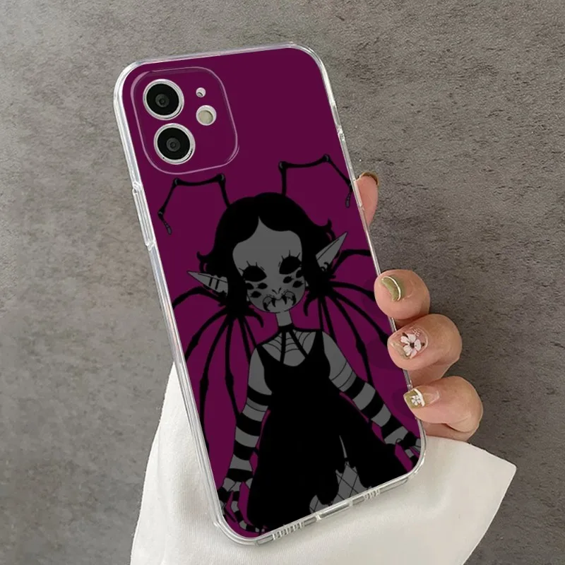 Monster Girl Maker Phone Case FOR IPhone 15 14 12 11 Pro 15 Plus 13 Pro MAX XR Xs MINI Transparent Covers