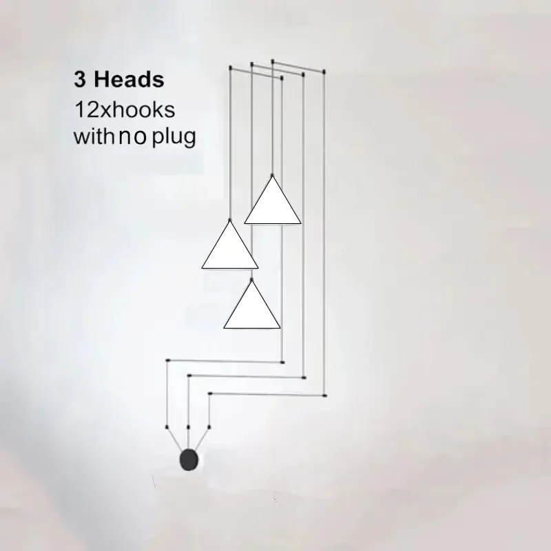 Nordic Pendant Lights Vintage Hang Lamp for Living Dining Room Bedroom Bedside Home Decor Suspension Luminaire DIY Chandelier