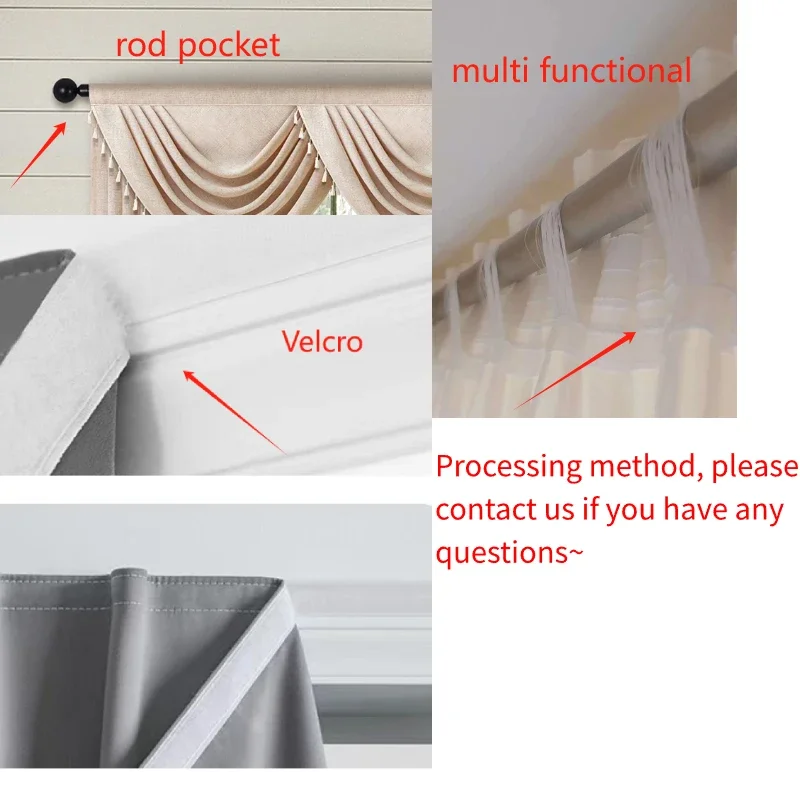 Maßgeschneiderte fertige Produkte, Chenille-Stickerei, Stoff, Volantstange, Taschentrennwand, Küchenfenster, Vlance-Spitze, Heimdekoration – Detail 3