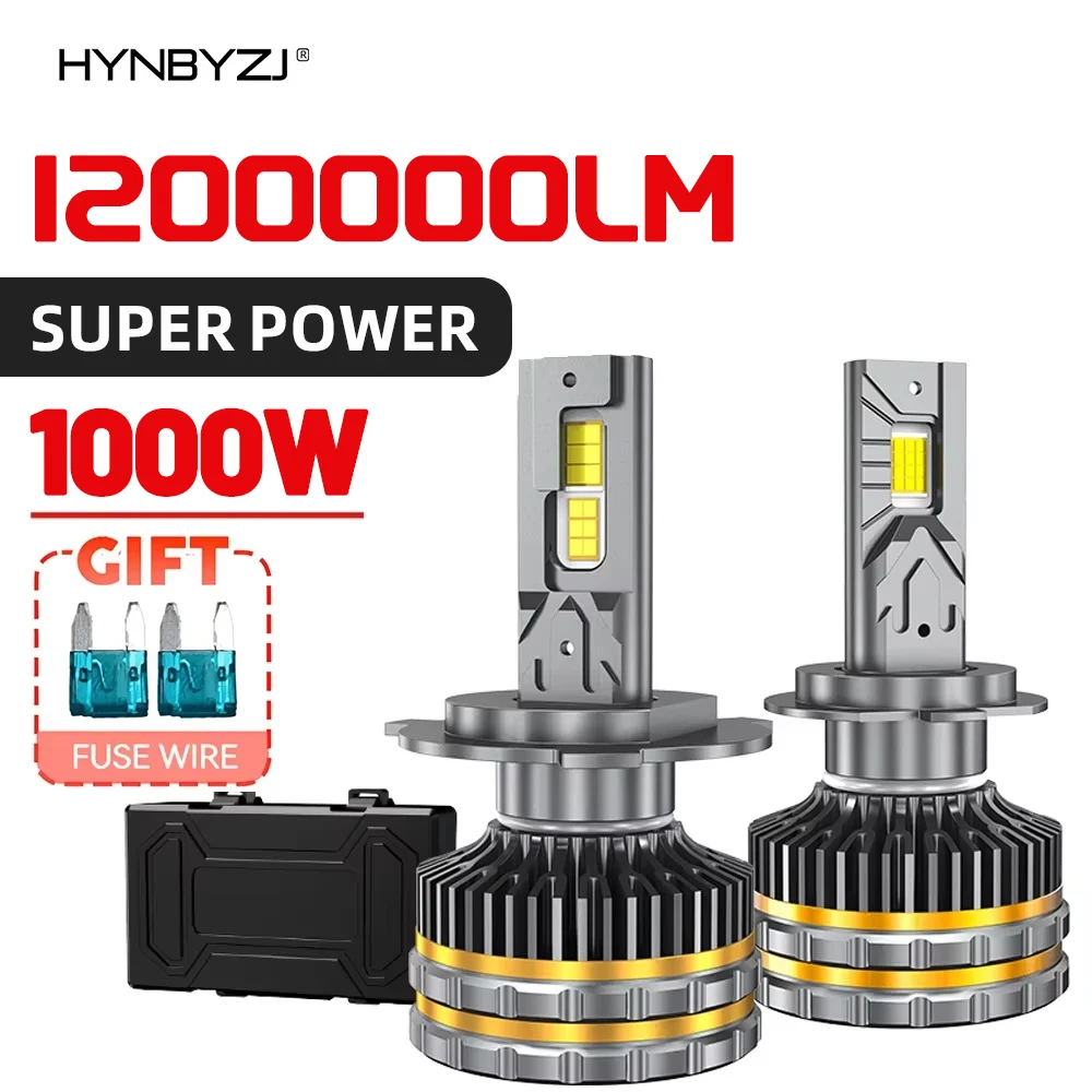 

HYNBYZJ 280W 30000LM H7 H4 H11 LED Headlight Canbus H1 H3 H8 H9 9005 HB3 9006 HB4 9012 HIR2 Turbo Lamp 9007 9008 Car Light