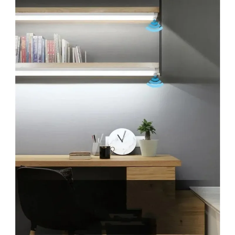 Motion Sensor Light Radio Rechargeable Easy To Install Hallway Lights for Stairs, Kitchens, Bedrooms, Cabinets, Wardrobes