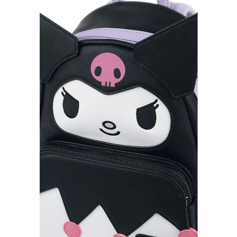 Loungefly Hello Kitty Kuromi Cosplay Adult Womens Double Strap Shoulder Bag Purse Mini Backpack