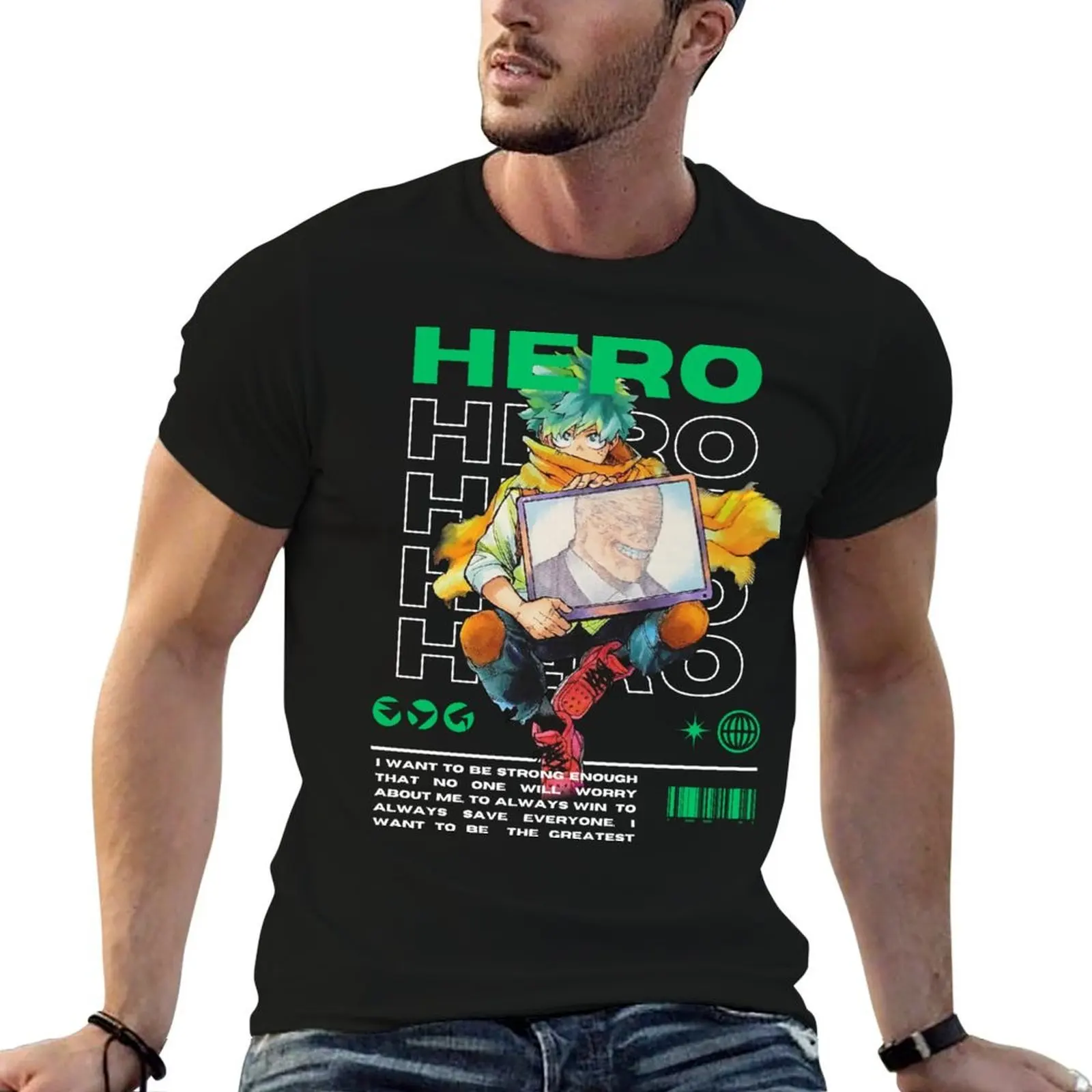 

shirts shirt shirts high luxury man quality T-Shirt cotton t t man cotton t funny brand Deku Hero