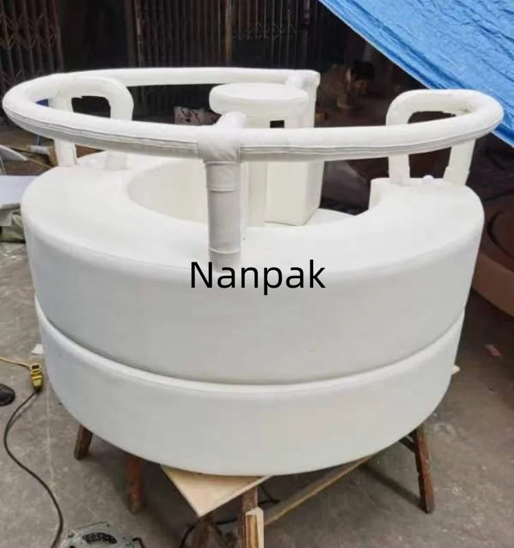 Popular White Grey Beige Animal Carousel Ride for Kids Rental Child Event Merry Go Round Rotating Electrical Soft Play Carousel