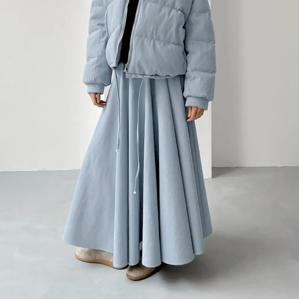 Autumn Skirt Women's Fashion Casual Half Skirt for Ladies