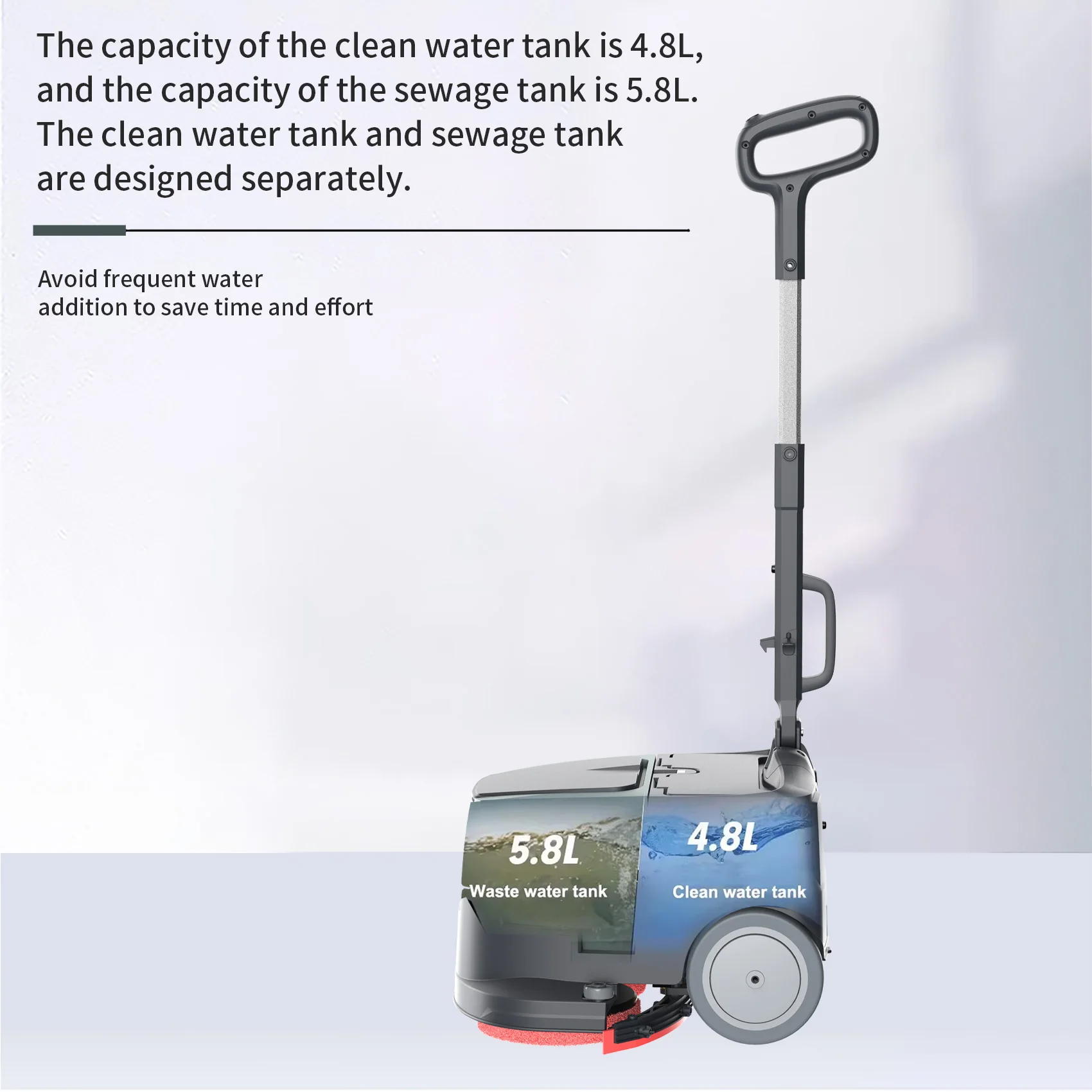 

Electric Walk-Behind Floor Scrubber Small Space Saving Portable Device Manufacturer Direct Sales Hot Selling New Condition