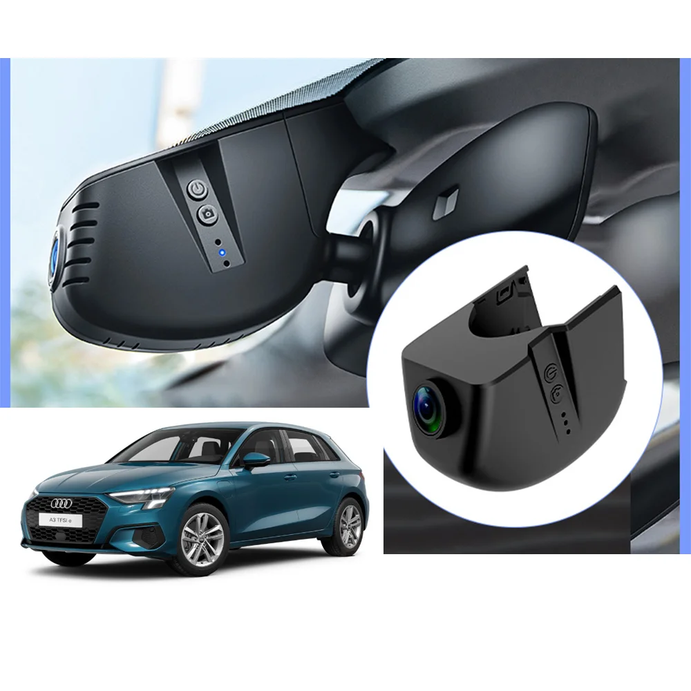 Car Video DVR for Audi A3 Sportback 8Y S3 RS3 2021~2024 4K HD Driving Recorder Camera Night Vision Monitor Accessories 2022 2023