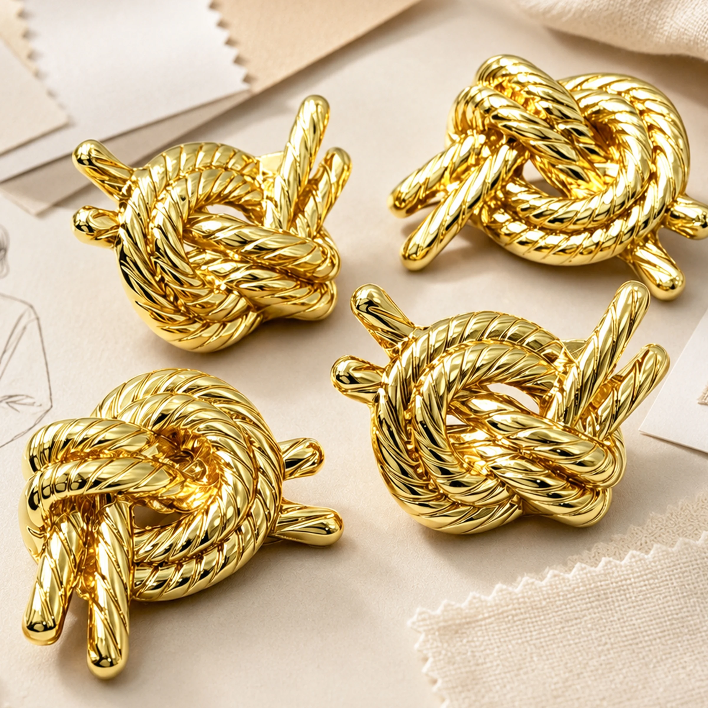 7 stuks 23mm gouden knoop meta - Button Hole Cutter recensie en prijs