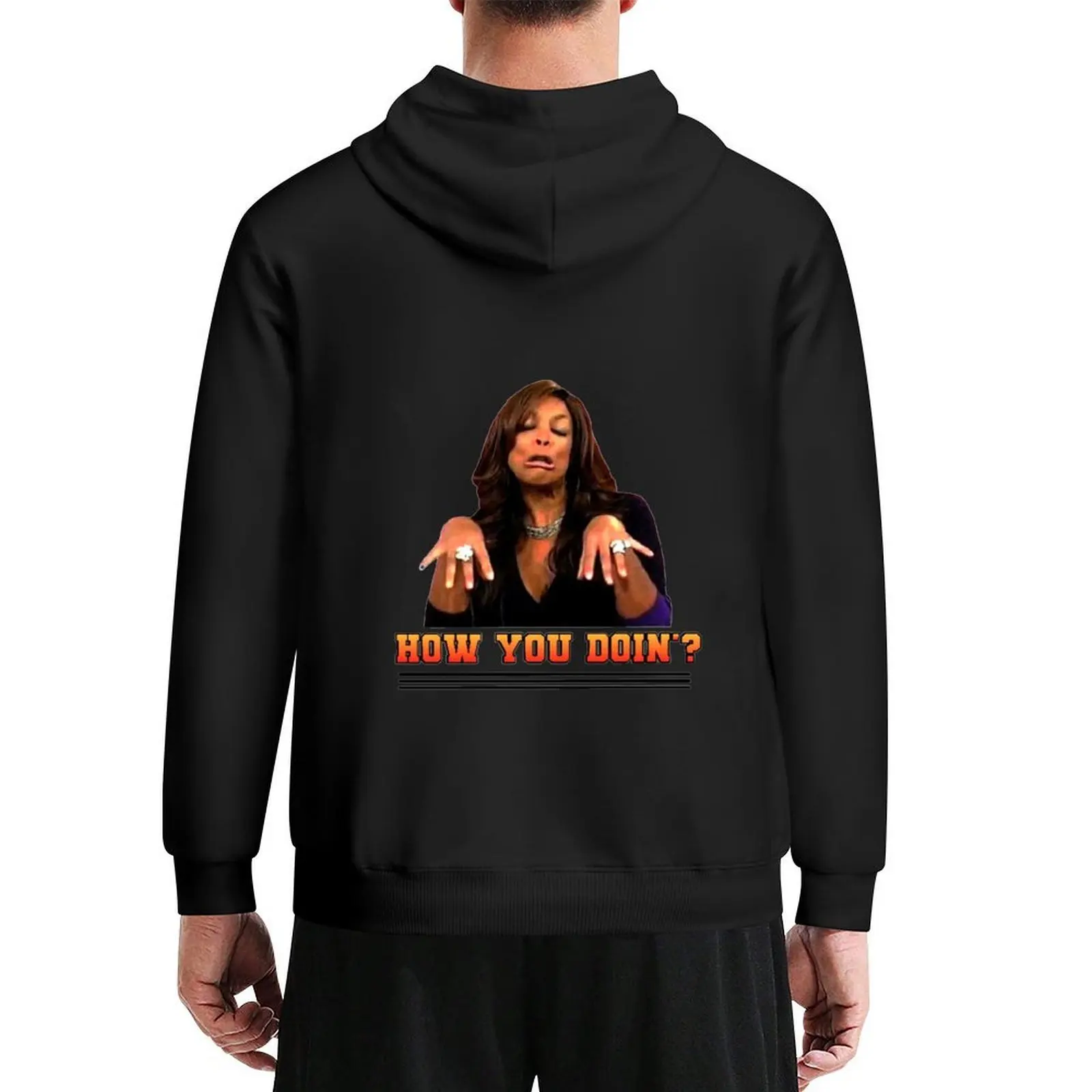 

Wendy Williams How You Doin Hoodie clothes for men korean style clothes men's sweat-shirt set mens clothes designer hoodies