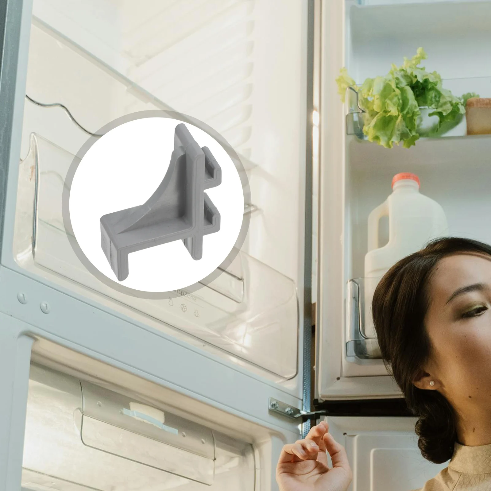

12Pcs Cooler Shelf Clips Refrigerator Supports Commercial Freezer Parts