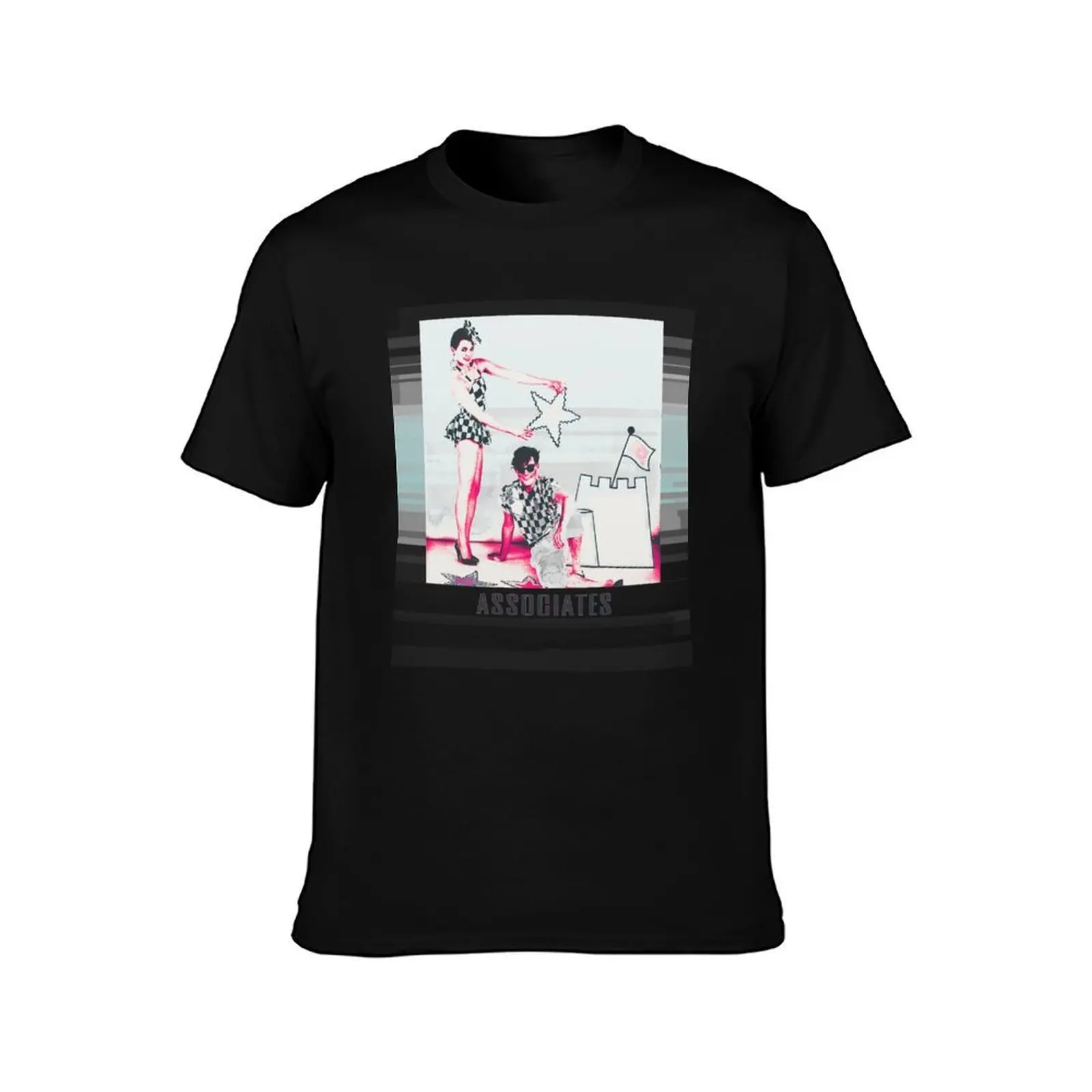 18 Carat Associates - Martha Ladly and Billy Mackenzie (Associates) T-Shirt Basic Casual Wear Short Sleeve Top T-Shirt