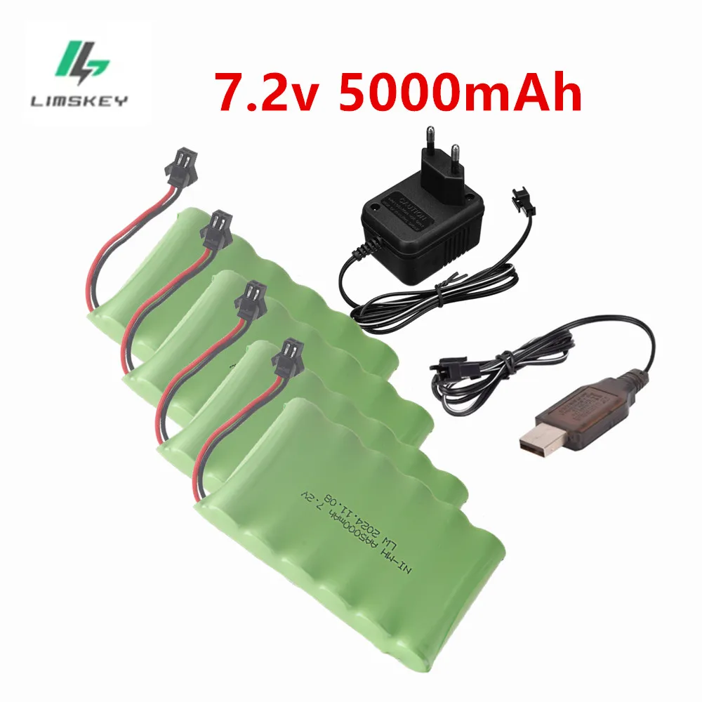 7.2V 5000Mah Ni-Mh …