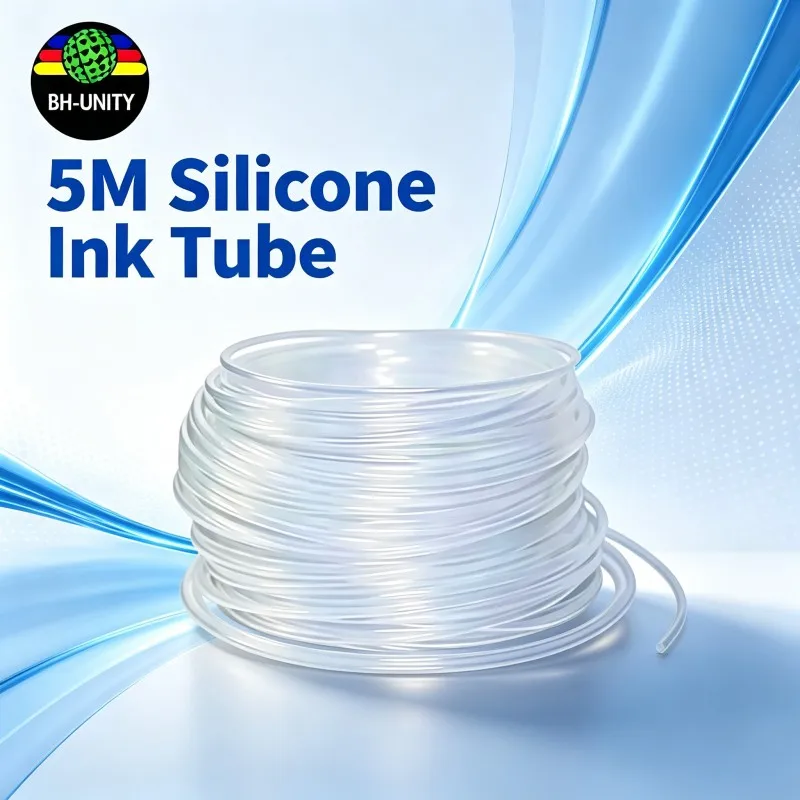 10M Ink Tube 4*3mm Silicone Hose for Mutoh Mimaki Eco Solvent Inkjet Printer High Quality Durable Corrosion Resistant Flexible