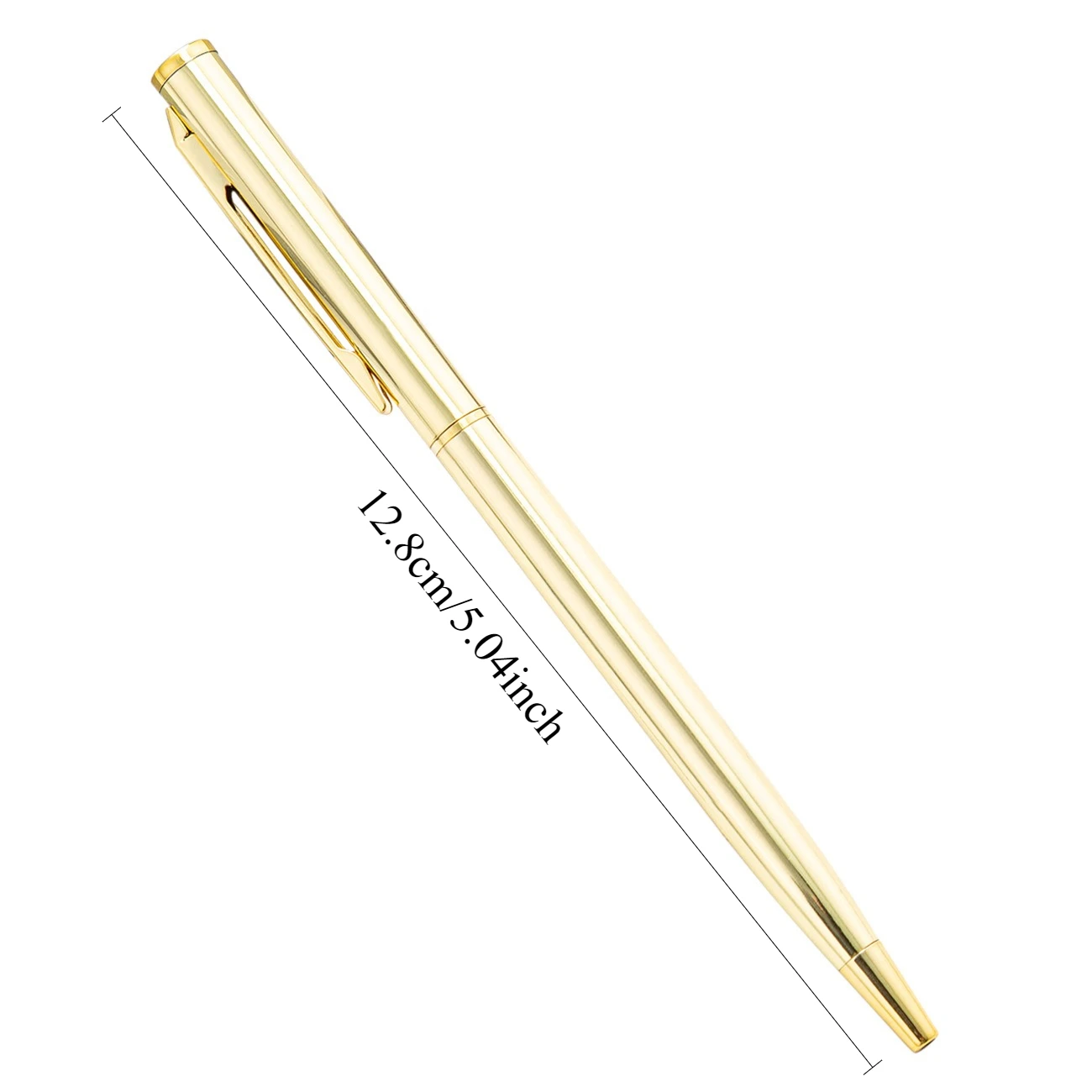 30 pcs Wholesale Metal Ballpoint Pen Spot Supply Office Stationery Custom Advertising Gift Metal Ball Pen