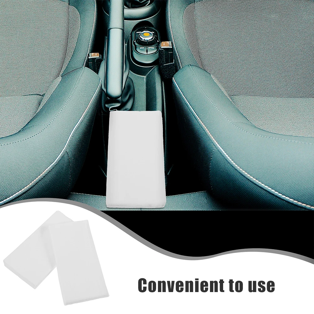 

15 Bags Car Tissue Refill Wood Pulp Soft Napkins 50 Sheets Per Pack Hotel Use Travel Automatic Vehicle Accessories