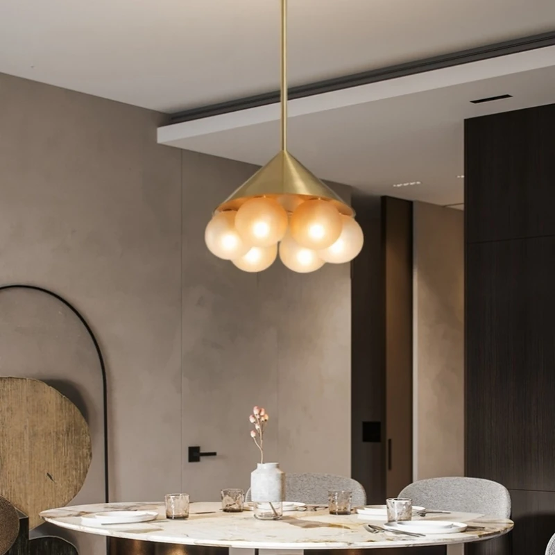 

Modern New Italian Designer's Luxurious Bubble Ball Model chandelier, Art Living Room Showcase Restaurant Light Ceiling lustre