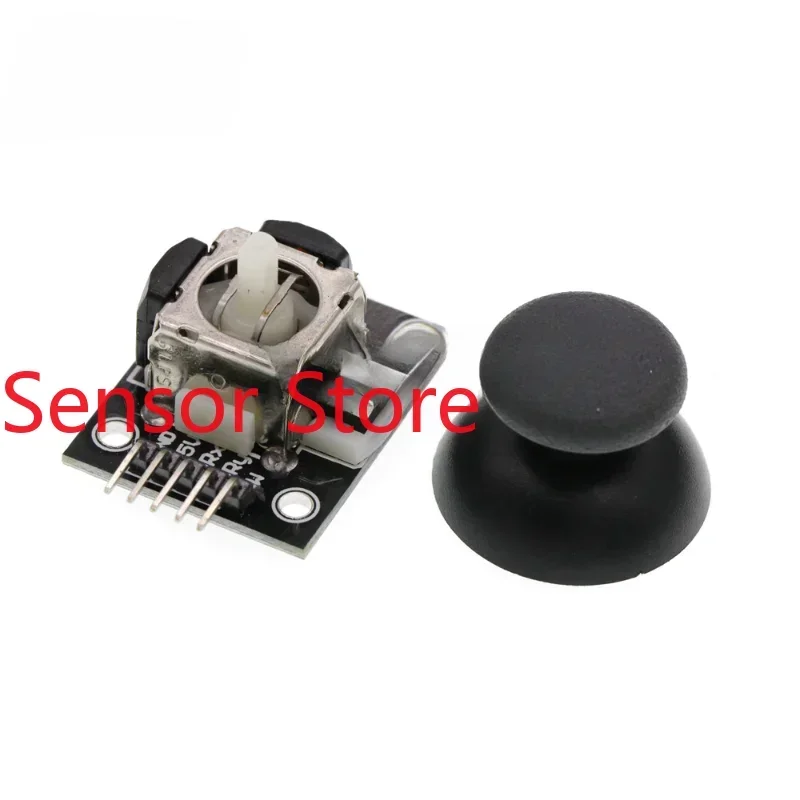5PCS Dual-axis Button Stick, PS2 Gaming Joystick  Sensor, Electronic Building Blocks