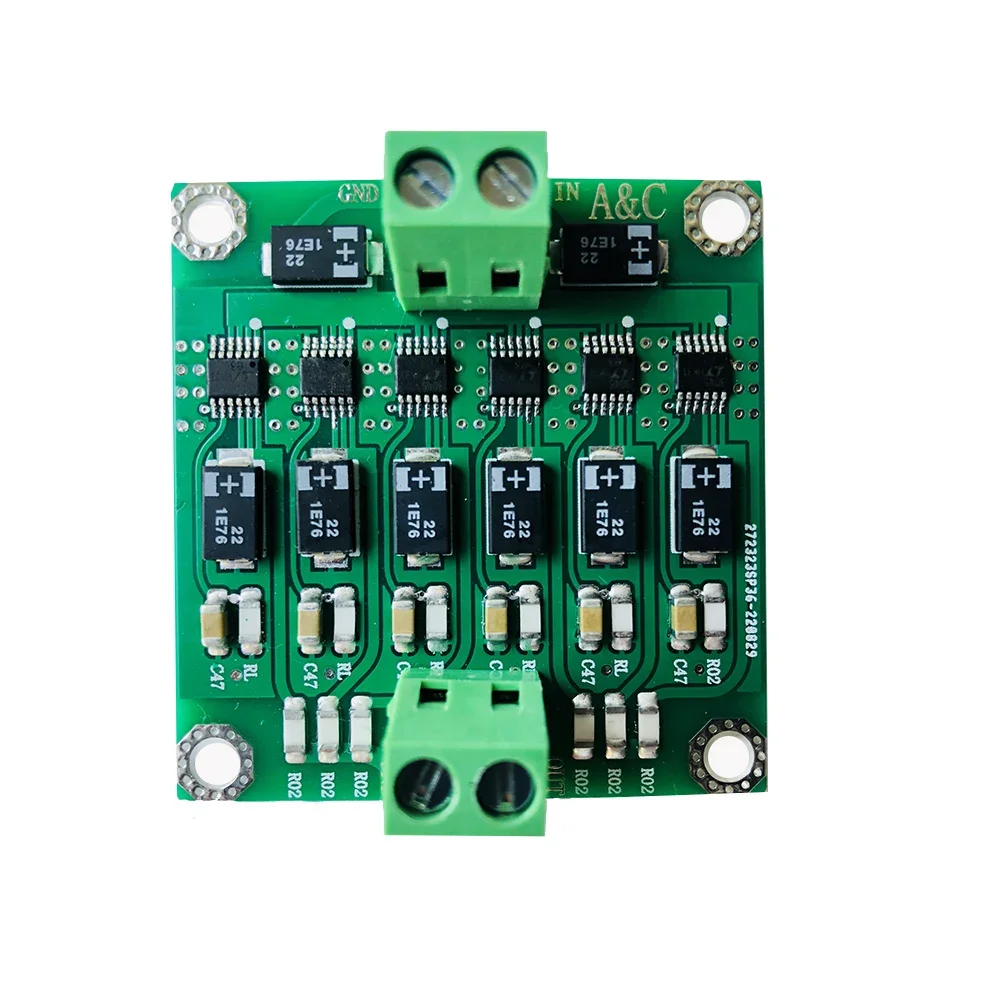 LT3045 6-Parallel 3A Ultra Low Noise Linear Regulated Power Supply with Heat Sink 5V/9V/12V Output for Preamplifier DAC