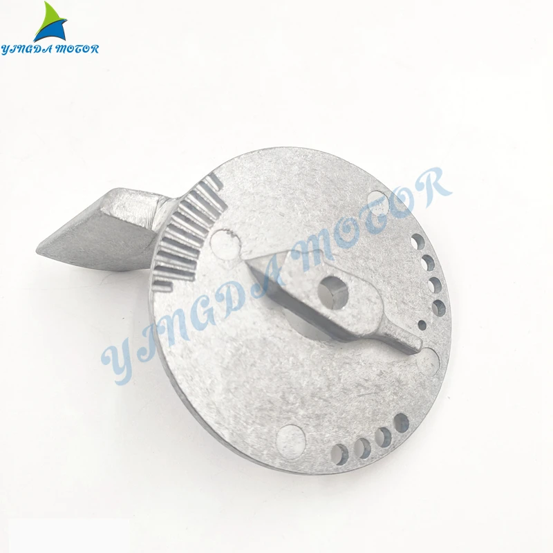 55125-90J00 Aluminum Trim Tab Fin Anode for Suzuki 4 Stroke Outboard DF 60, 70, 80, 90, 100, 115, 140 HP, Replaces 55125-90J01,