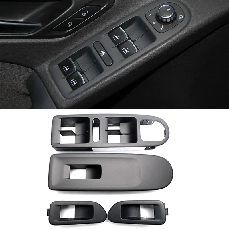 Window switch frame Lifter switch panel Rearview Mirror Switch Panel Frame For Golf 6 MKVI MK6 golf mk6 5K0 867 255 A 5KD867255