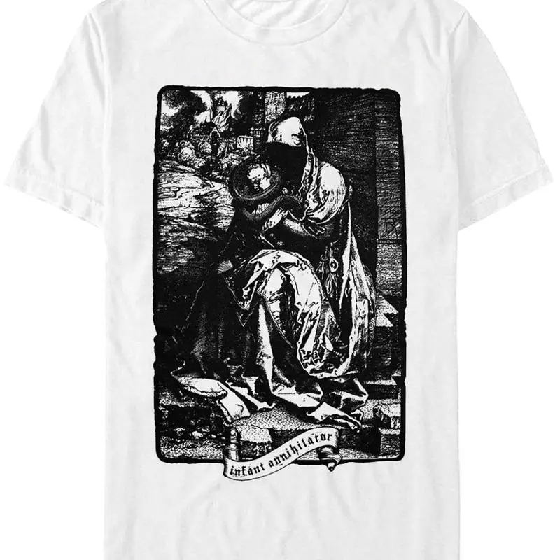 Infant Annihilator Child Snatcher White T-Shirt