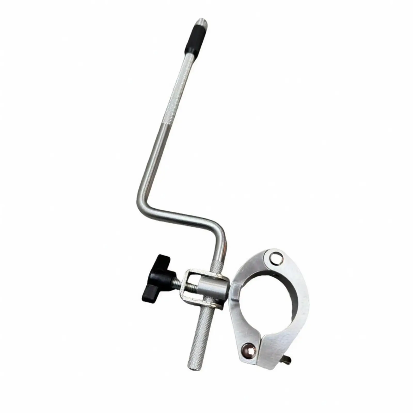 Drum Rack Mounting Clamp with L Shaped Mic Mount Arm Effortless Installation Drum Rack Mic Clamp Adjustable Mic Mount with