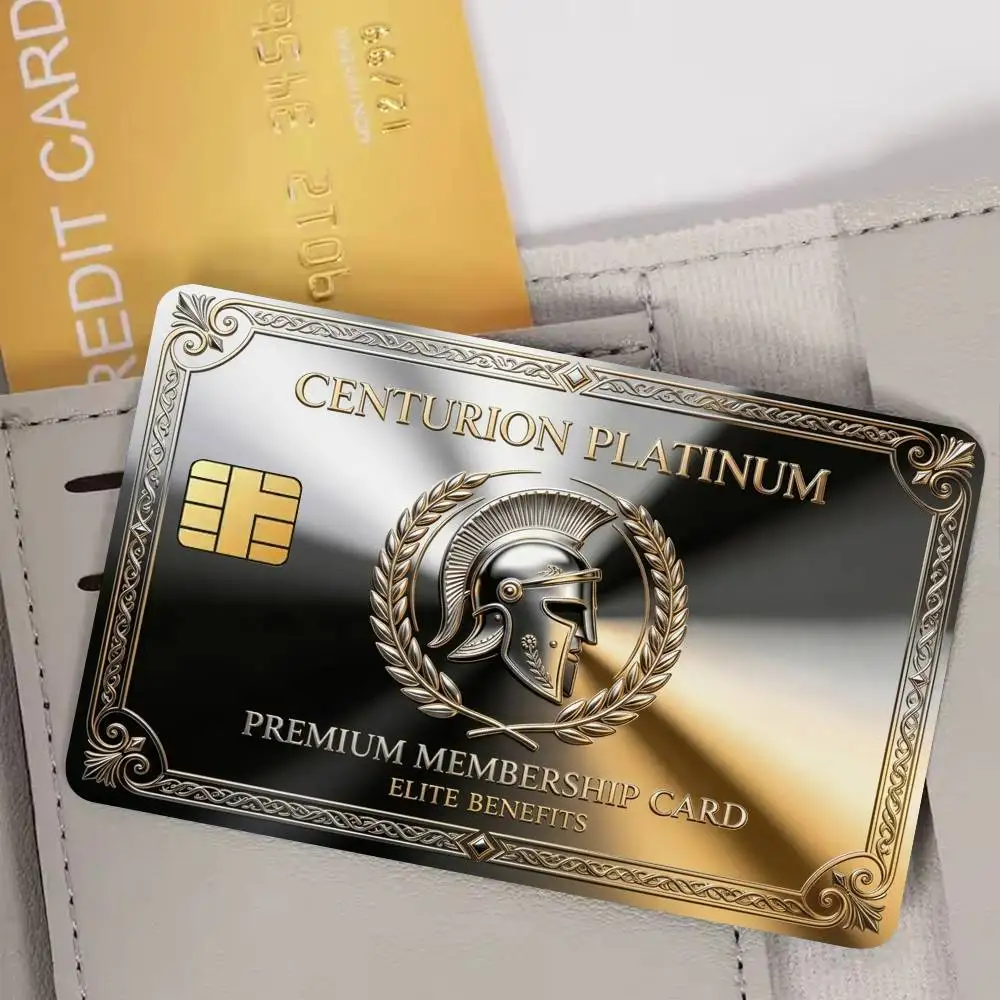 2D Funny Platinum Card Bank Credit Cards Bus Pass Stickers Cool Decoration Waterproof 4PCS Card