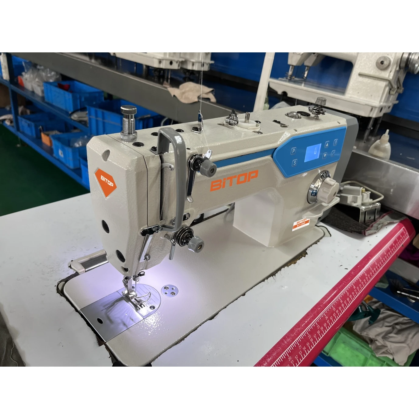 BT-B8D High-Speed High Productivity Industrial Automatic Single Needle Direct Drive Lockstitch Machine