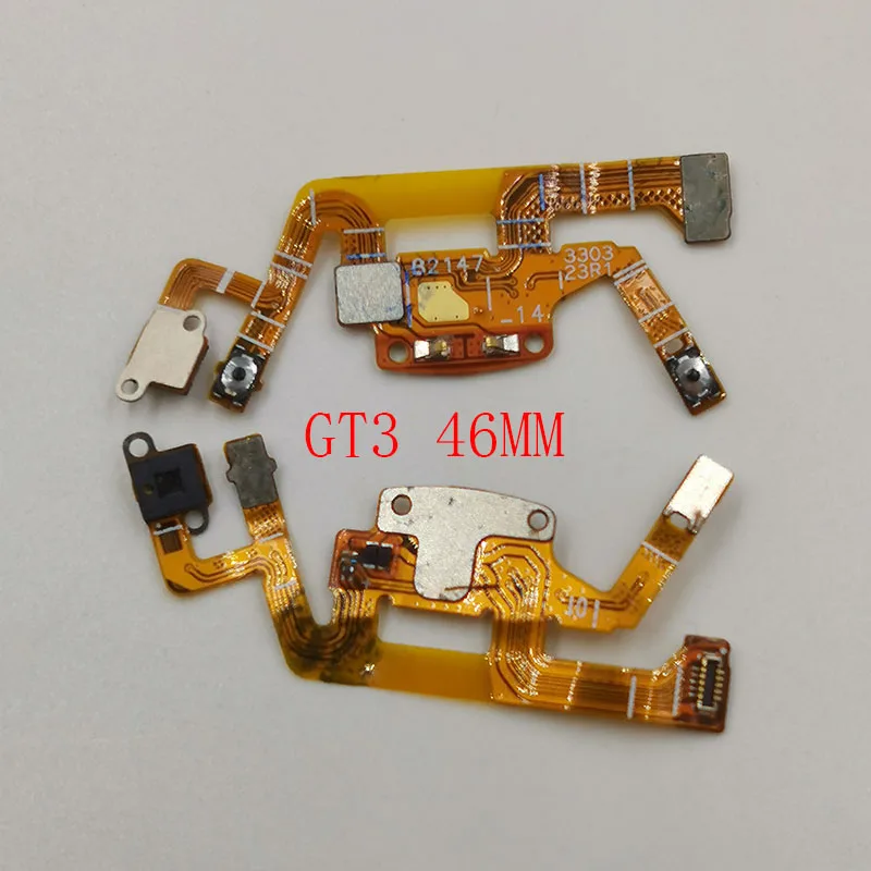 1Pcs Power Switch Button Return Back Key Flex Flat Cable For Huawei Watch GT 2 3 GT2 LTN-B19 DAN-B19 GT3 Pro 42MM 46mm ODN-B19