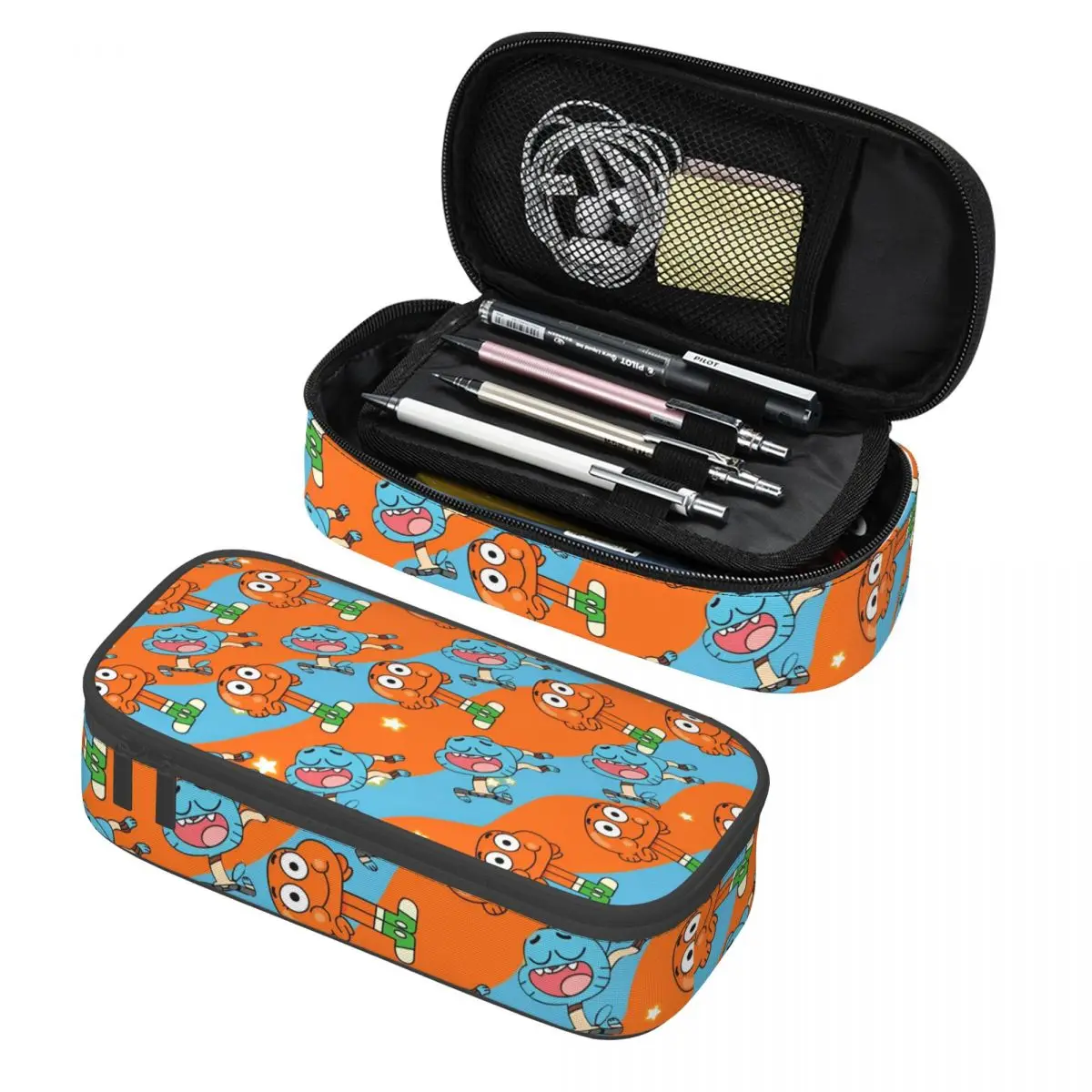 

The Amazing World Of Gumball Accessories Pen Box Large Capacity Office Supplies Pencil Box Amazing Gift