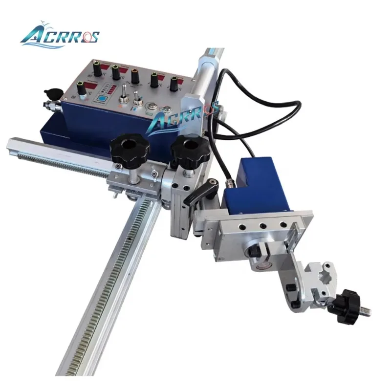 1.5m 3000mm Automatic Walking Guide Straight Seam Welding Tractor And Magnetic Switch Welding Carriage