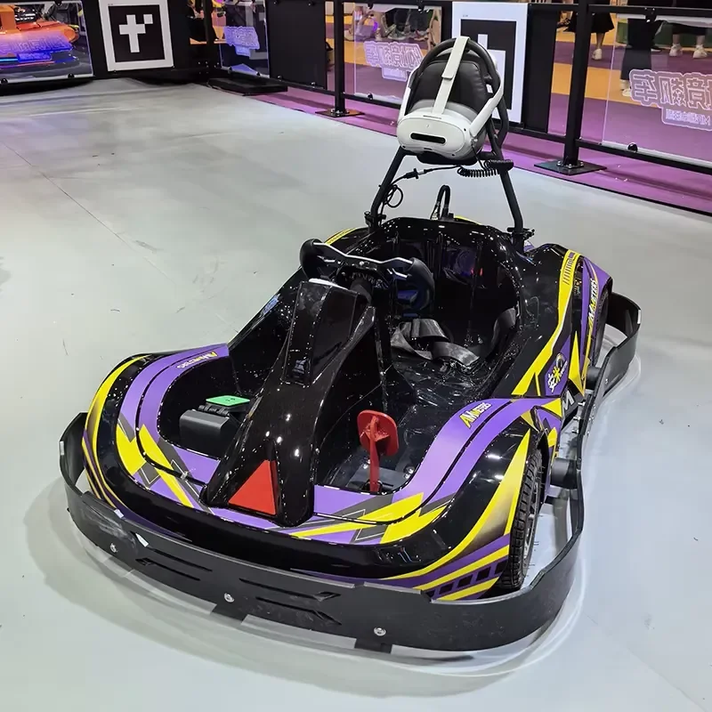 Popular Immersive Mixed Reality Kart Interactive Battle Game for Amusement Park