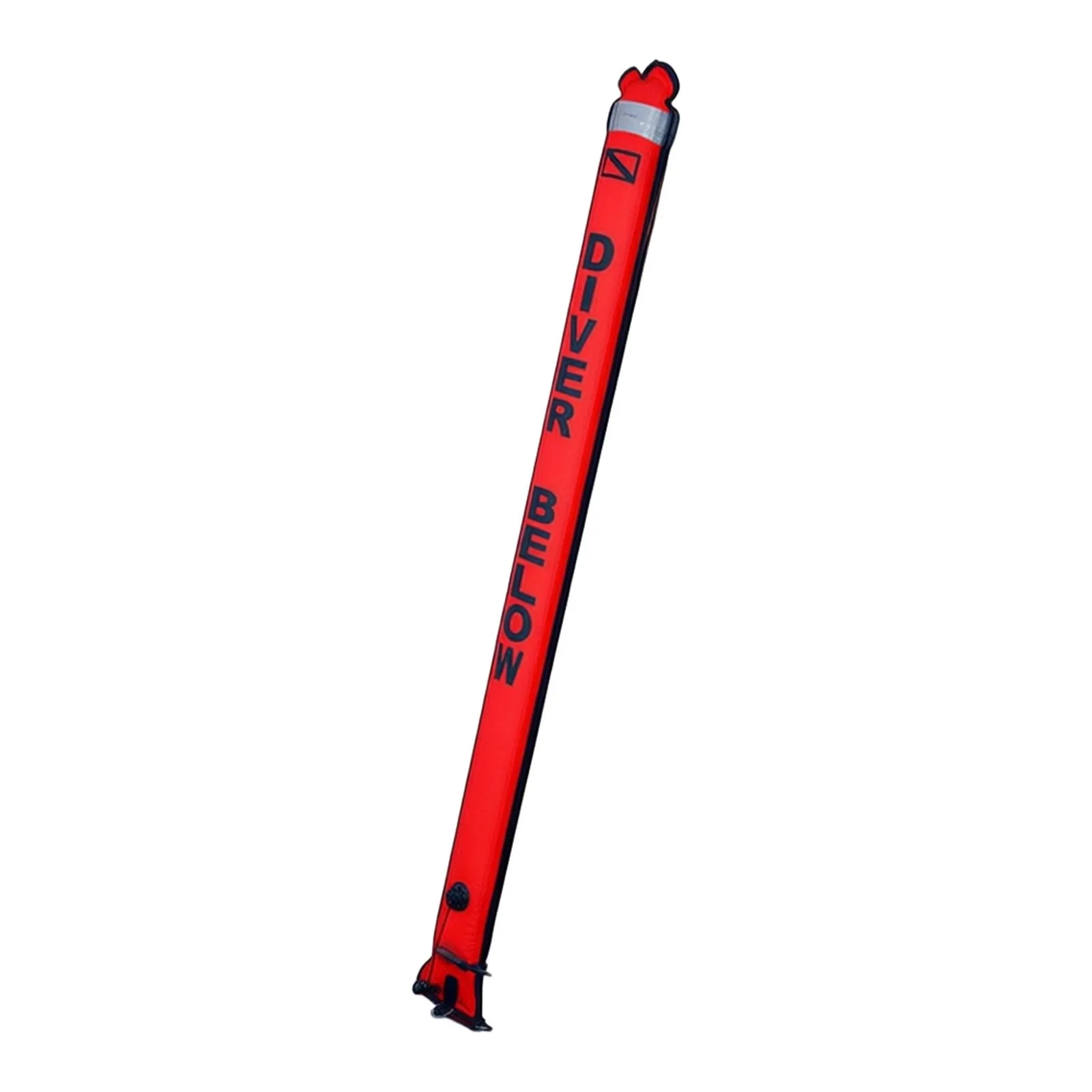 New Practical Diving Marker Buoy Marker Buoys 1.2*0.15m High Visibility Lightweight Portable for tpu One-way Valve