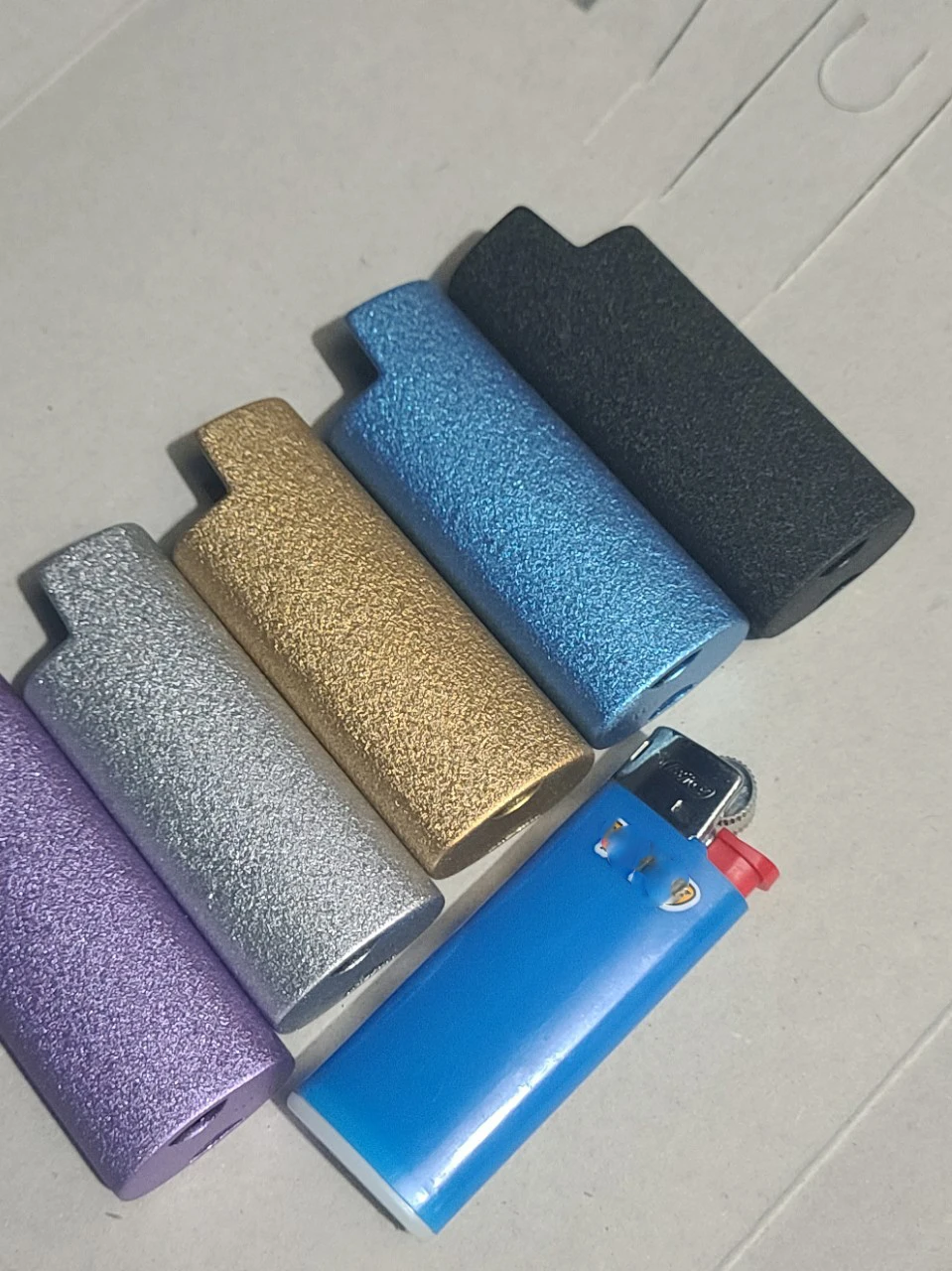 New 1PC Metal Lighter Case Cover For Bic J5 Lighters Lighter Shell Sleeve