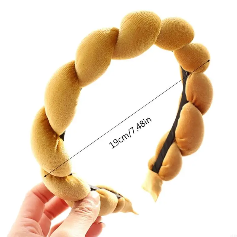39bd Braid Headband Spa Sponge Headband Spa Headband Velvetheadband Yogasweatband