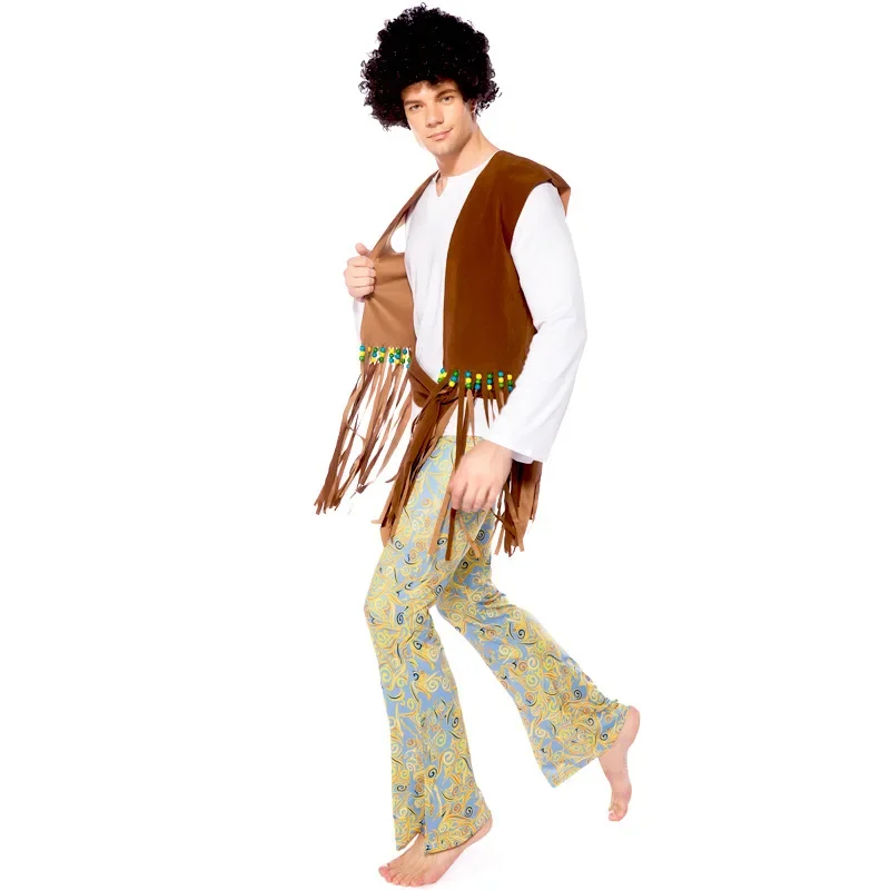 New Hip Hop Cosplay Costume For Men Halloween Costume For Adult Carnival Party Suit