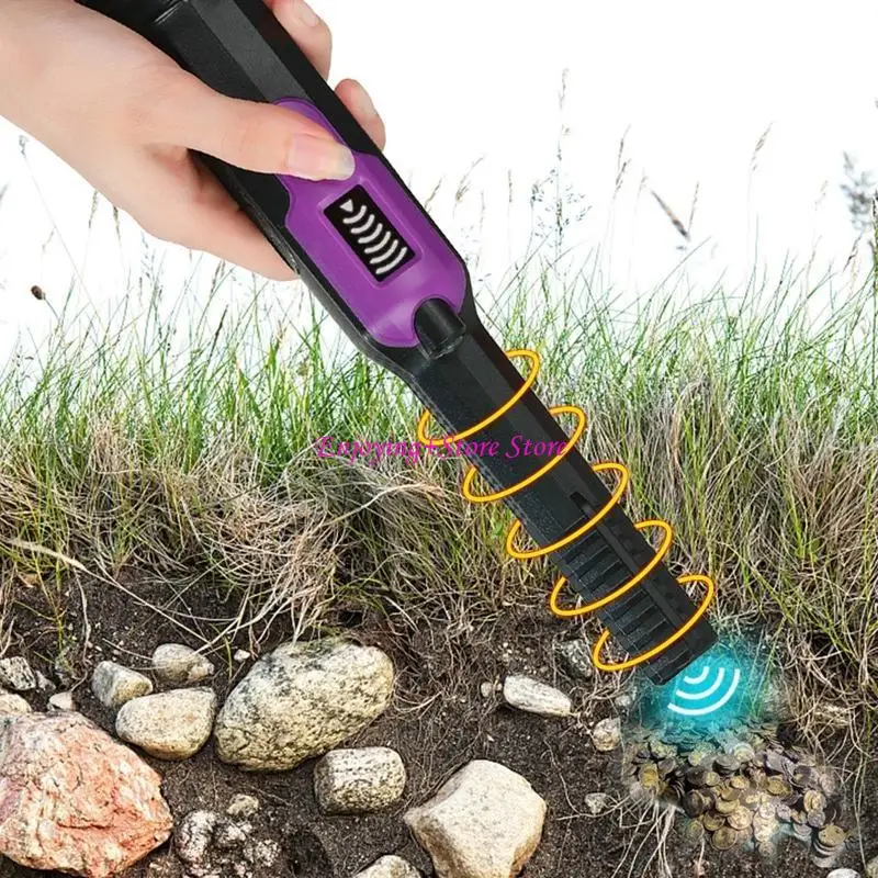 Détecteur métal portable G6DA Pinpointer 360 Recherche Treasure Pinpointing Finder sonde